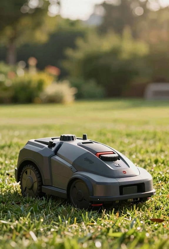 4g enabled mower with redundancy