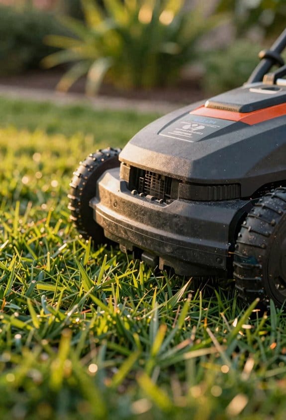 What "EdgeZero" Cutting Technology Is and How It Eliminates Manual Edging After Robot Mowing 1 adaptive ultrasonic edge articulation