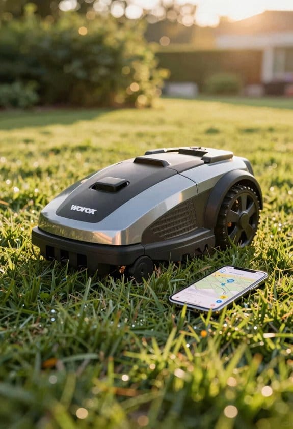 How the Worx Cloud Vision Landroid Uses Satellite-Guided Mowing and Vision Auto-Mapping 1 auto mapping creates precise 3d map