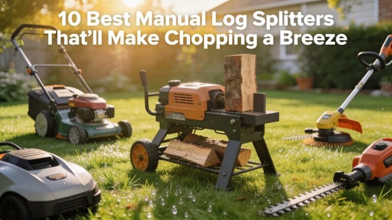 best manual log splitter guide