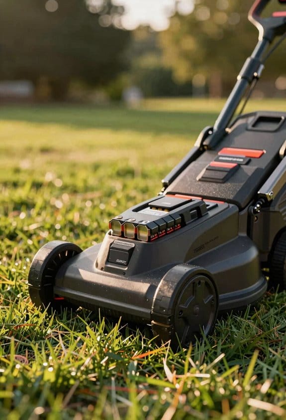 chinese battery driven mower advantage