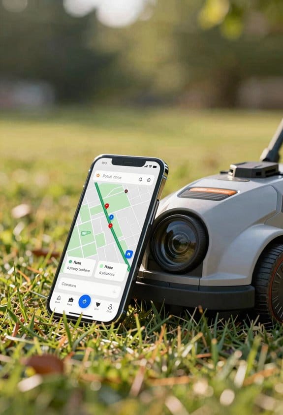 What "Yard Patrol Mode" Is and How Robot Mowers Are Being Used as Security Cameras 2 draw perimeter auto calibrate sensors