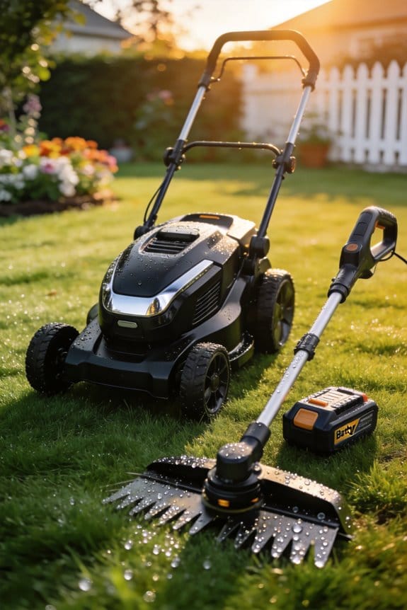 electric landscaping equipment requirements