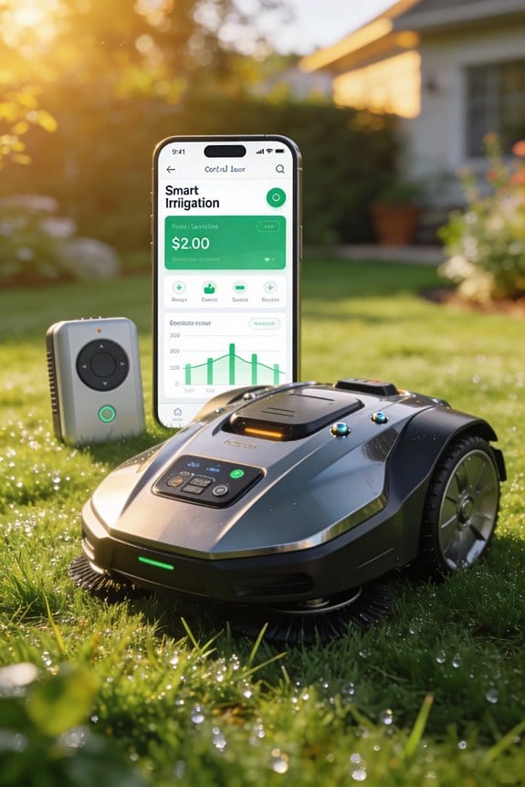 integrated watering and mowing schedules
