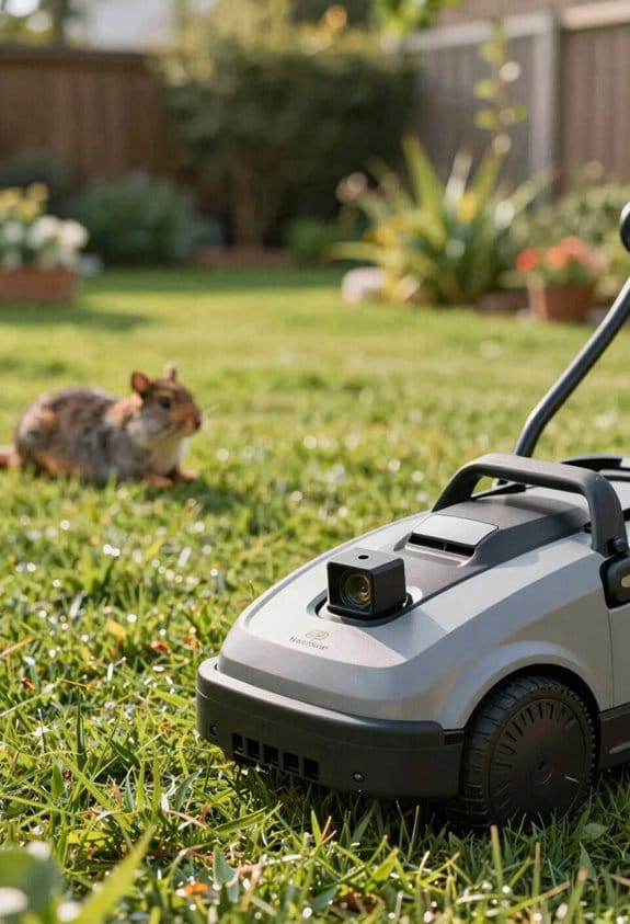 How Segway Navimow's Solid-State LiDAR Navigates Around 200+ Obstacles Including Moving Animals 2 lidar camera calibrated centimeter detection