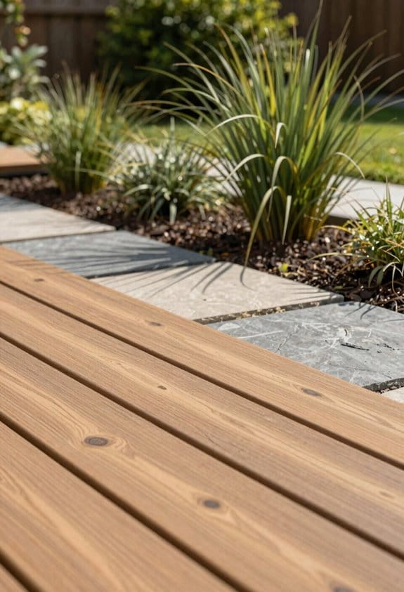 low maintenance eco backyard materials