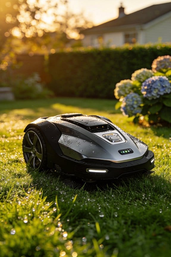 more robot mowers showcased