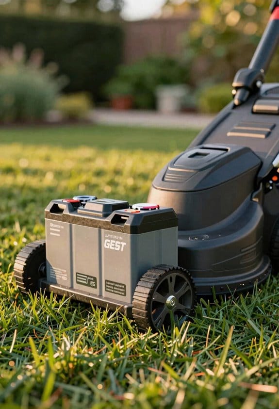 overcapacity lowers mower battery costs
