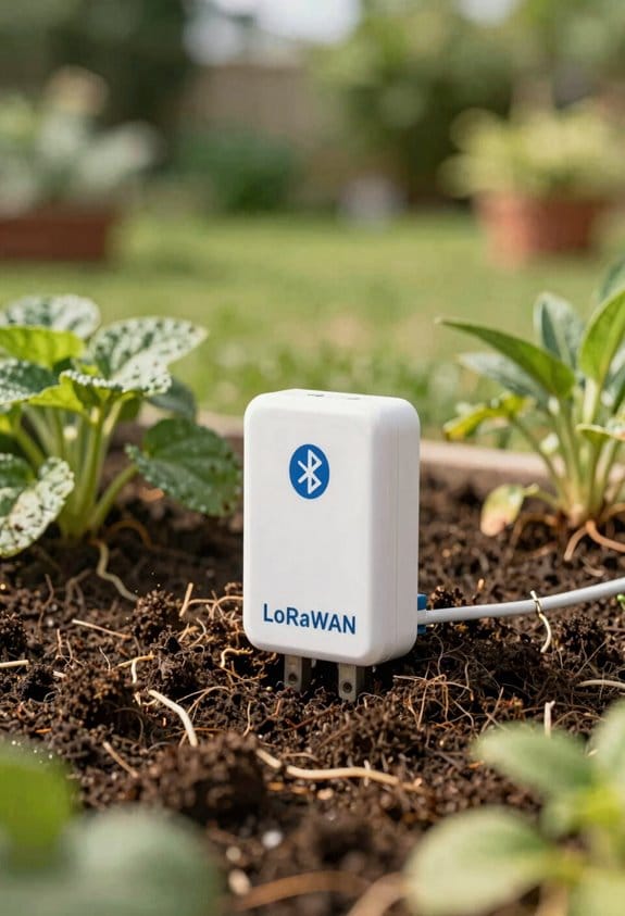 plug and play long range soil sensing