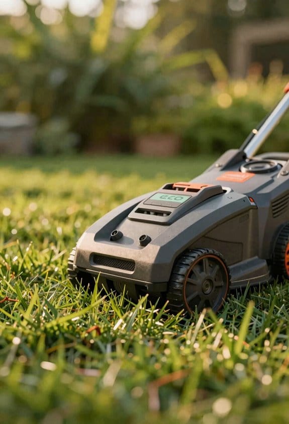 quiet sustainable cordless mowers