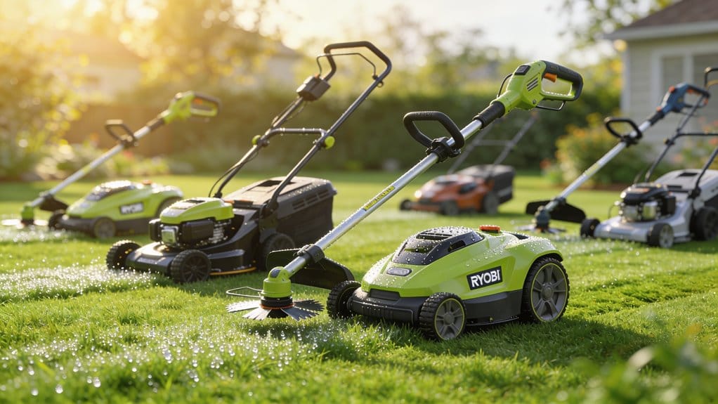 top ryobi lawn mowers