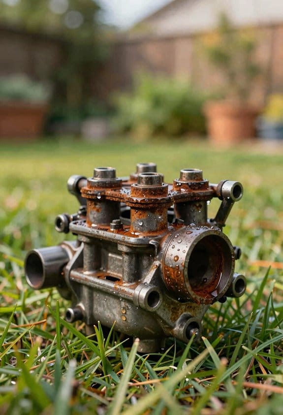 Why Storing a Gas Mower With a Full Tank Over Winter Causes Carburetor Problems 4 water vapor causes white rust