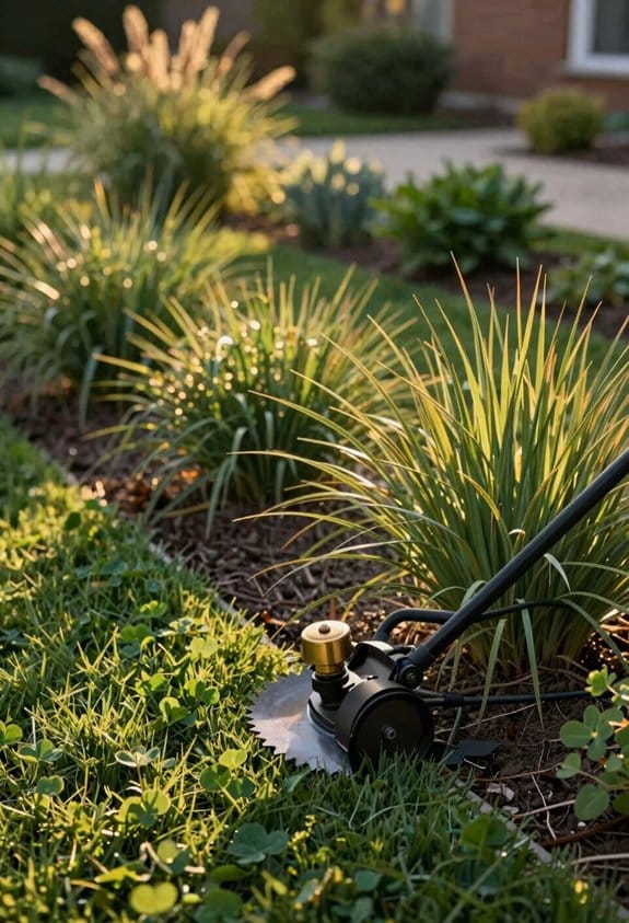water wise native lawn transition