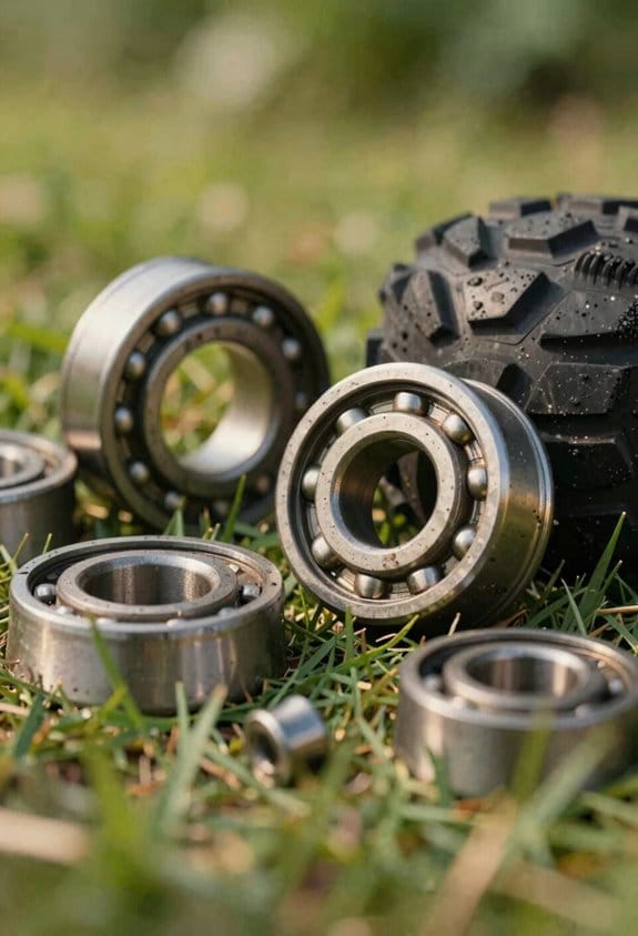 wheels bearings keys tires