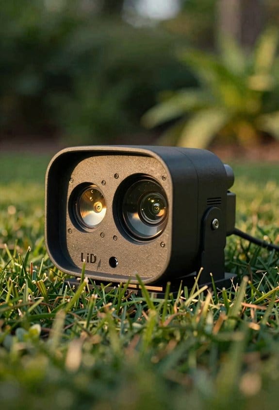 wire free lidar precision mowing